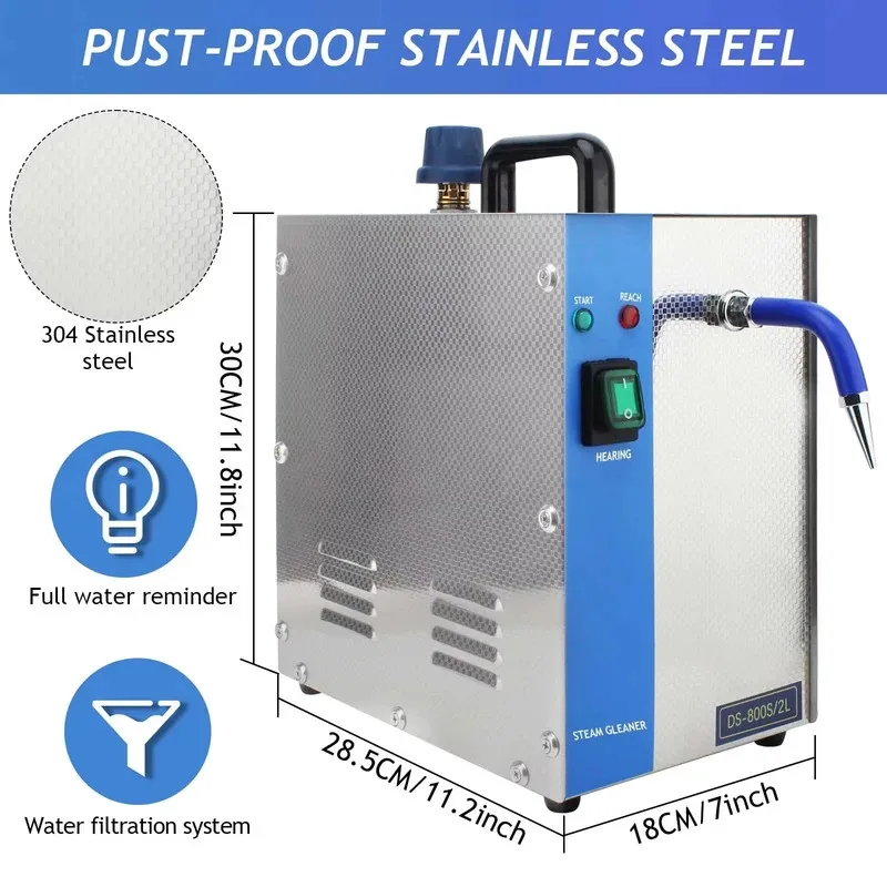 

2025 Latest 4 Bar Pressure White Professional Steam Cleaner High Quality Industrial Cleaning Machine