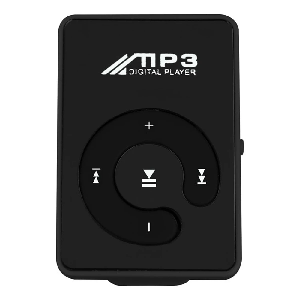 C Key Portable Mini Clip USB MP3 Player Walkman Music Media Player Plastic Music Playing Device Card Reader Audio Equipment