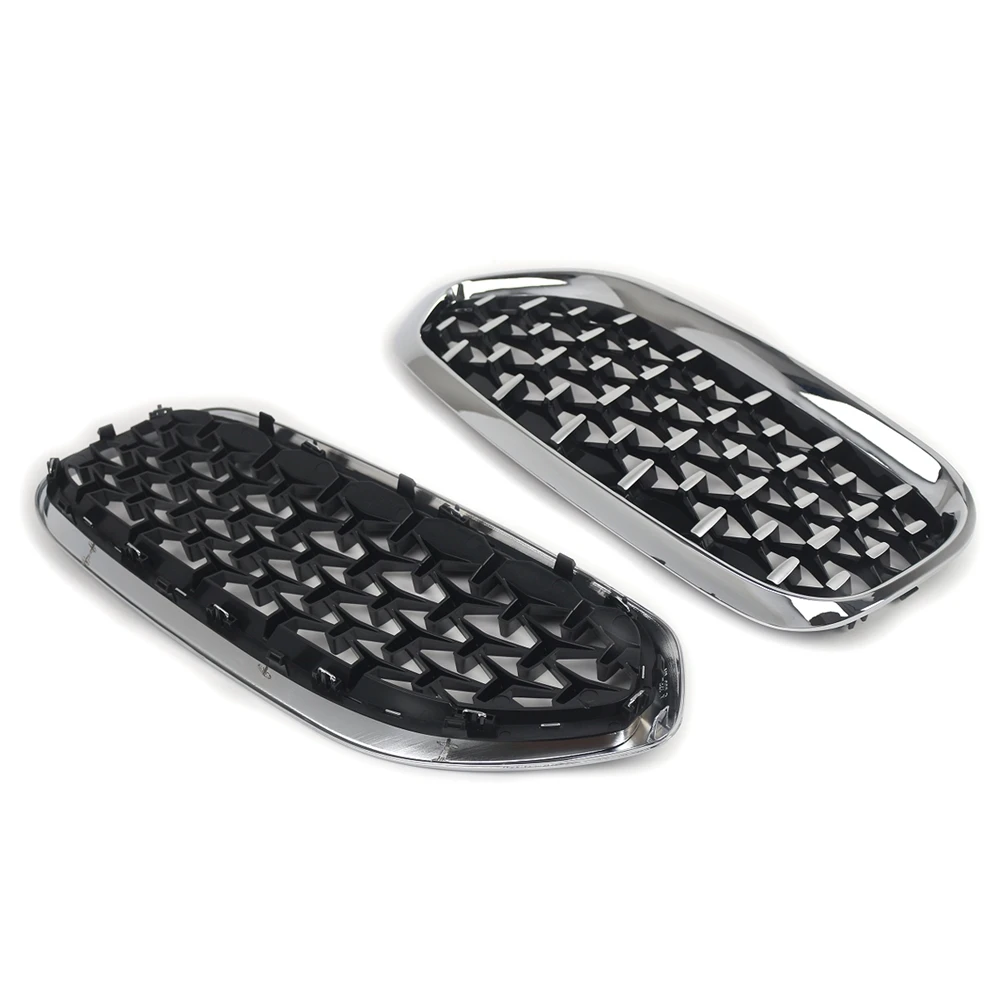 

AW-2Pcs Front Bumper Kidney Grille For BMW Z4 G29 2019-2022 51138091295 51138091296
