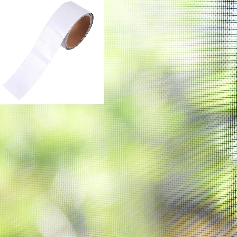 

2Pcs Window Screen Repair Tape Fiberglass Mesh Sticker Patch Tape Tear Resistant Fireproof Adhesive for Door Screen Tent Patio