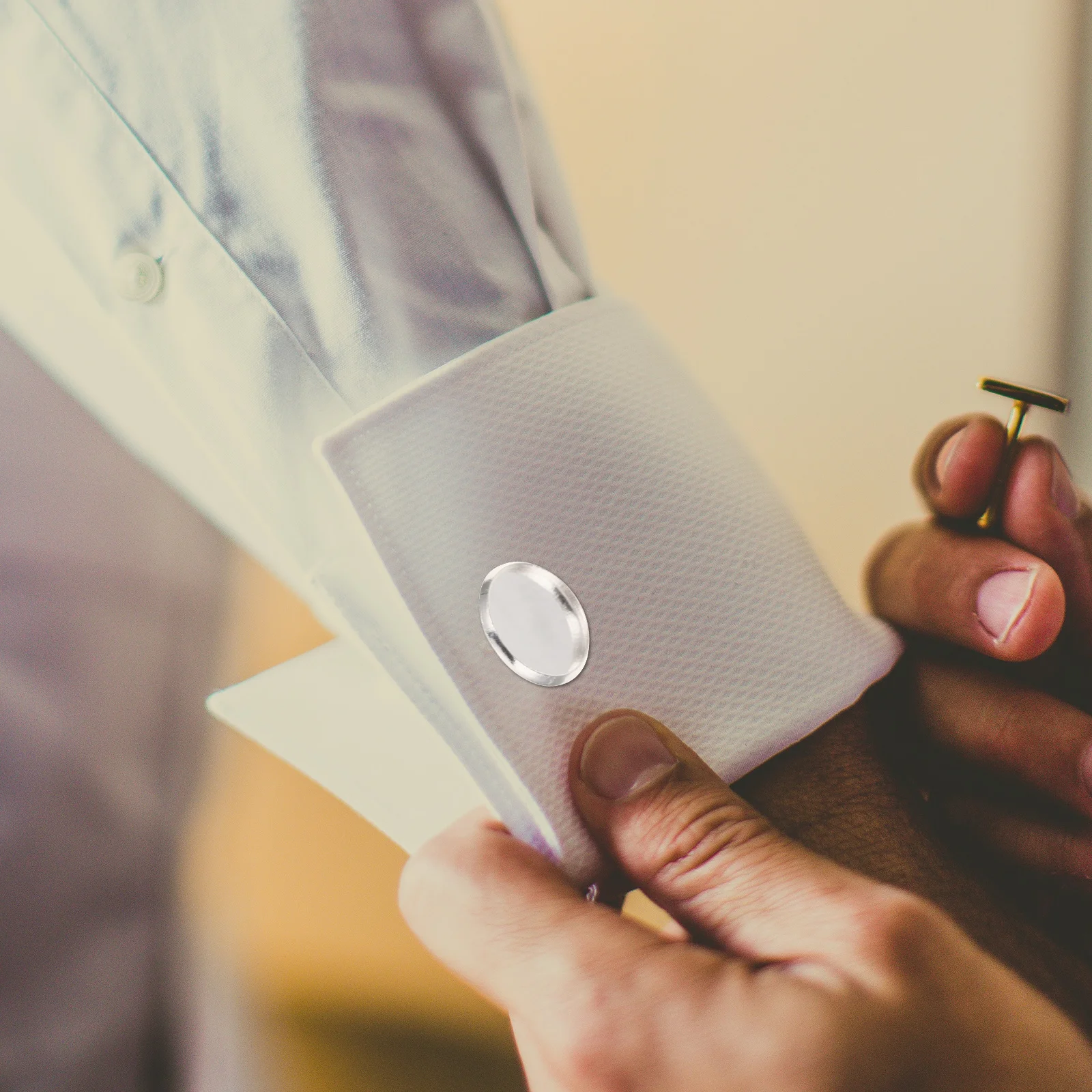 

1 set 1 Set Pcs Shirt Cufflinks Diy Molds Reusable Unique Shape For Cuff-Links Mold Craft Projects Beads Glitters Dried Flowers