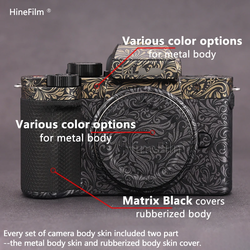 جلد كاميرا مخصص لـ Lumix G100D ، ملصق غطاء ، فيلم لـ Panasonic G100D ، G 100D