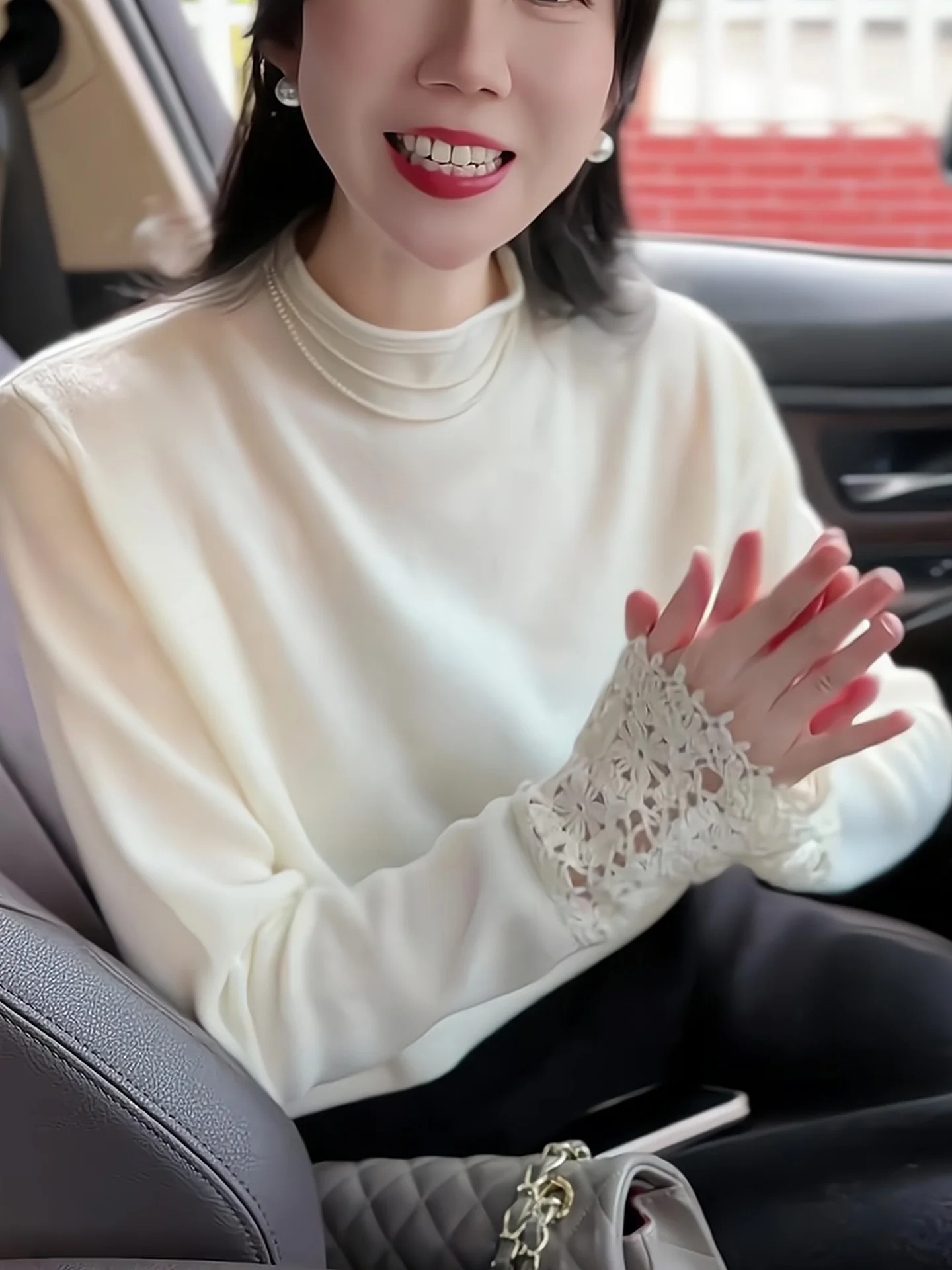 المرأة طويلة Sve الجوف خارج محبوك irt لينة مريحة طبقة قاعدة بسيطة مباراة كل الشتاء Faion الكورية Sle مستقيم... #4