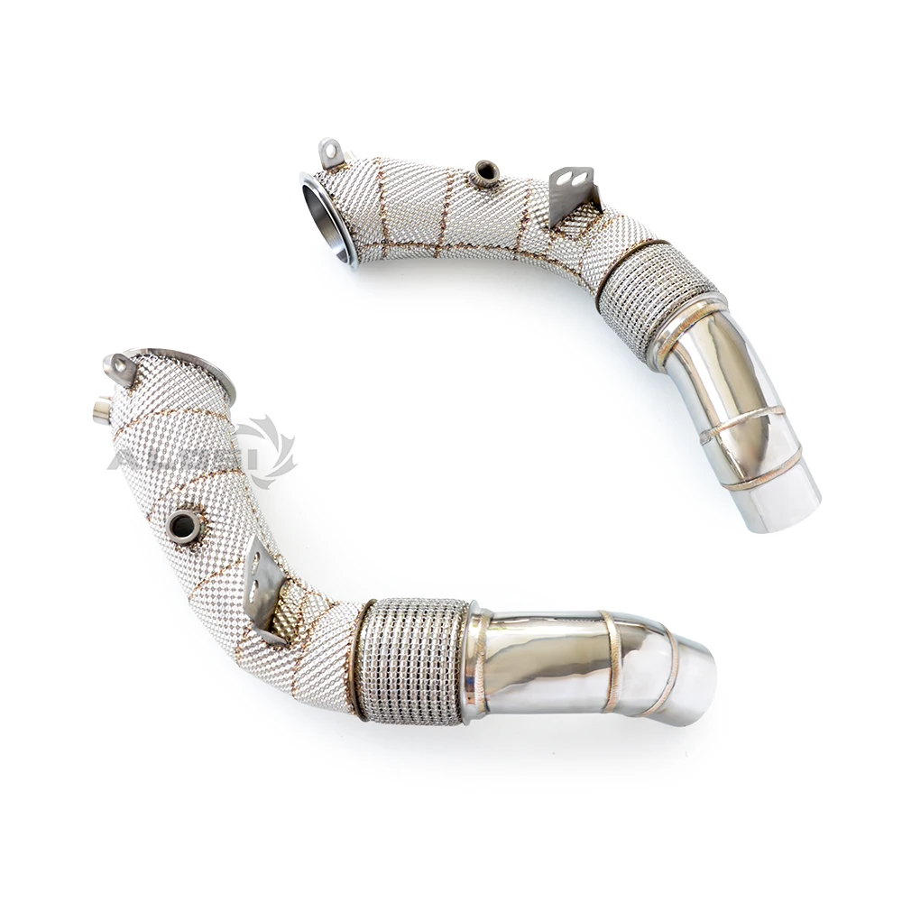 

Suitable for BMW M5 2012-2018 F10 S63 with heat shield exhaust pollution downpipe high-performance downpipe exhaust