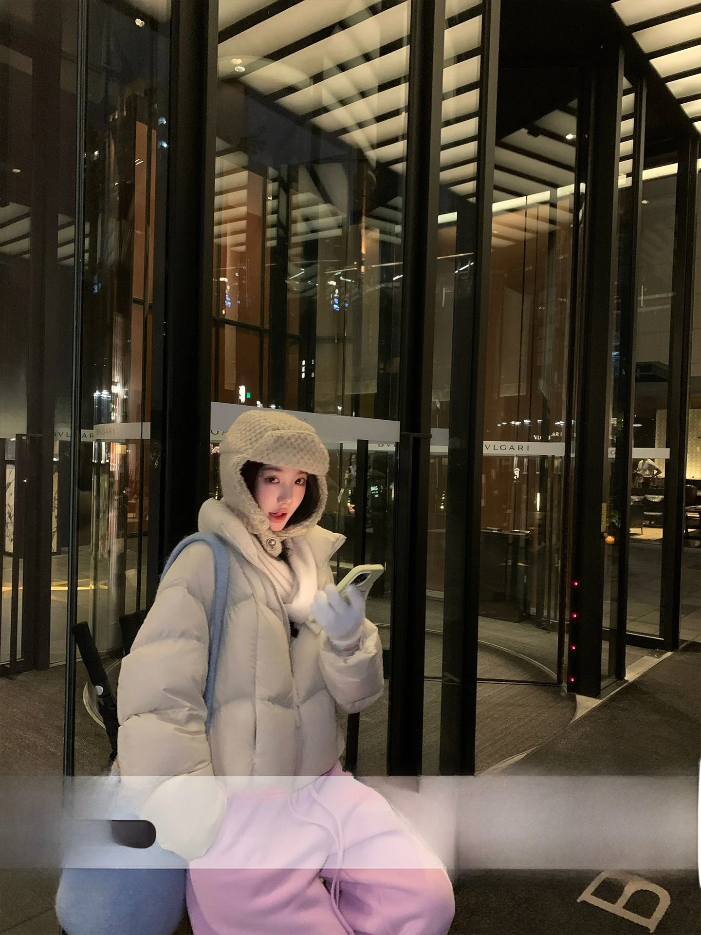 

Ultra-Light 90 White Du down Puffer Jaet Stand Collar Thiened Outerwear Women's Korean Sle Commute Faion Loose Fit