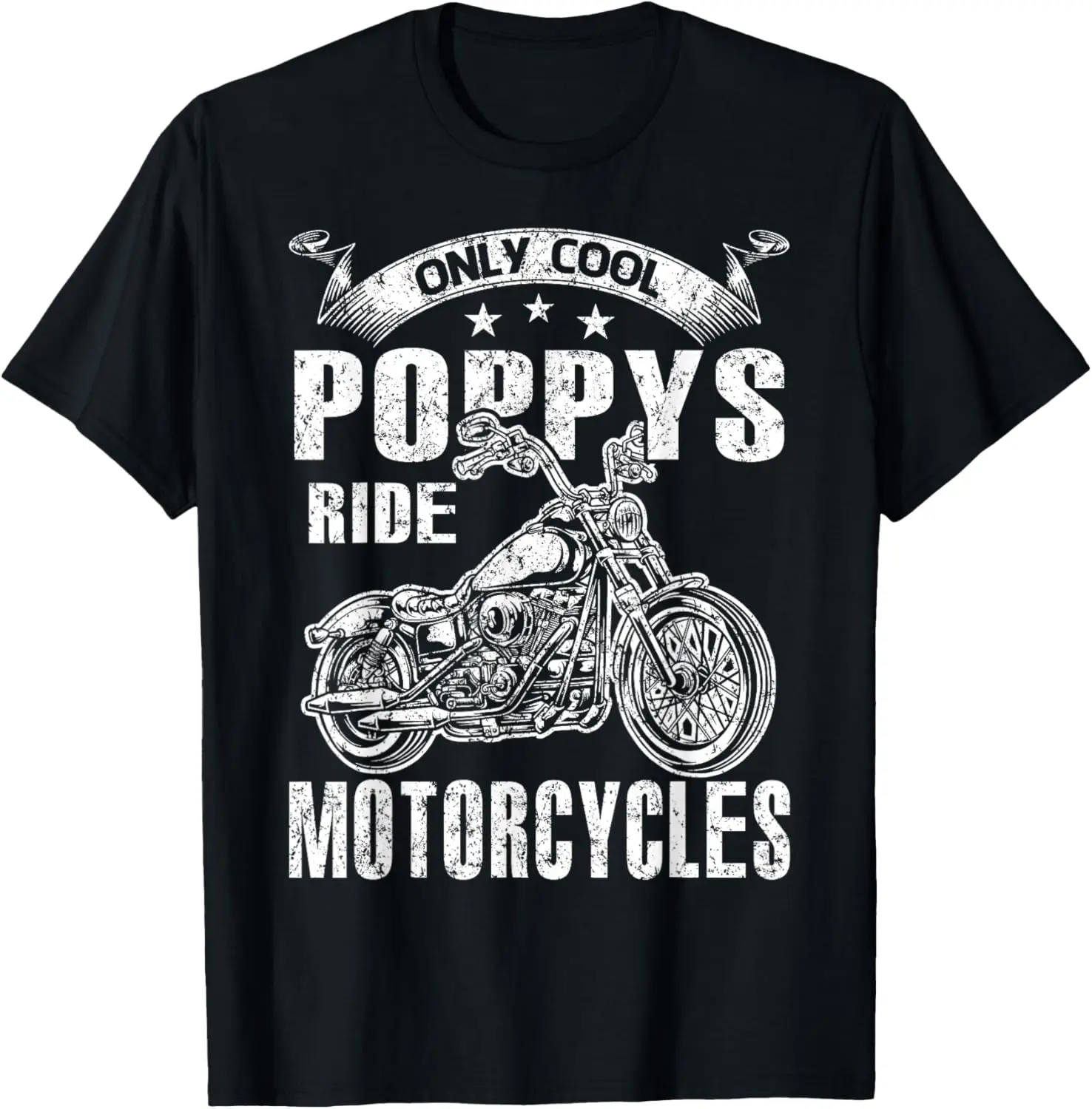 

Только крутая футболка Poppys Rides Motorcycles Мотоцикл