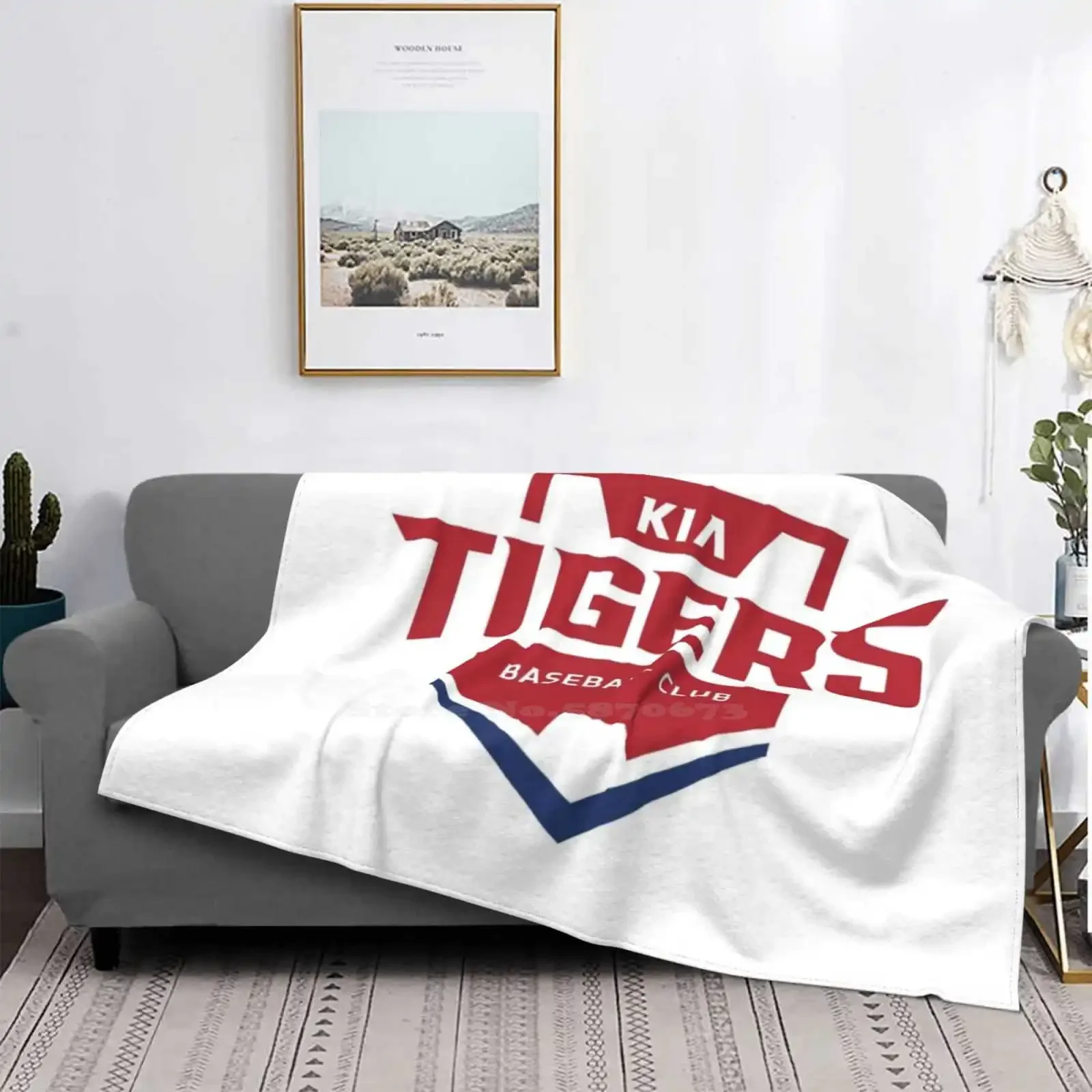 Kbo Tigers Logo Emblem-Korea Baseball Merch Hat Snapback Caps Mug Cup For Home Sofa Bed Camping Car Plane Travel Portable