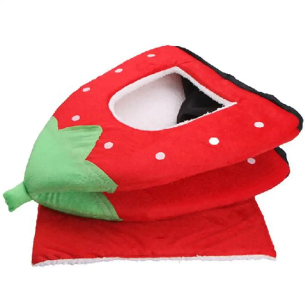 

Rabbit Cotton Small Animal Bed Guinea Pig Hut Cloth House Pet Bunny Bed Hideout Hamster Home Comfortable Warm Safe