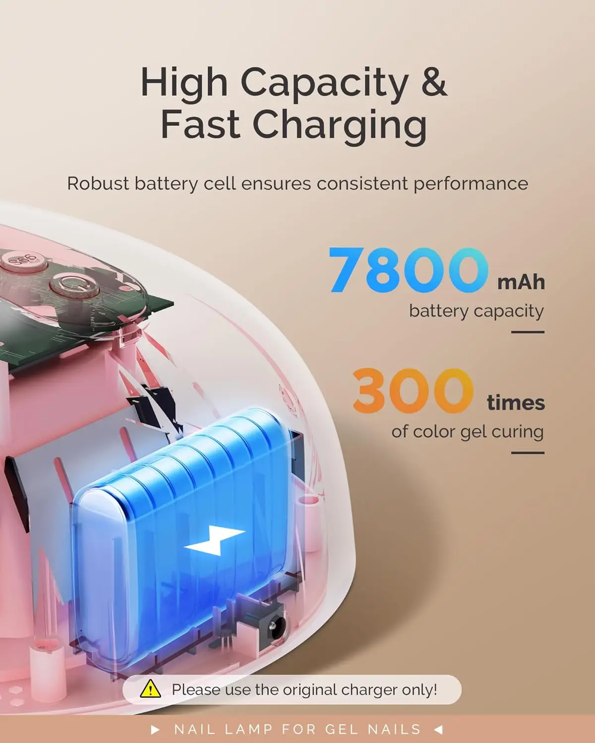 مصباح أظافر لاسلكي بالأشعة فوق البنفسجية P-Plus30G، قابل لإعادة الشحن مع 3 مؤقتات ومستشعر ذكي، منشئ علاج، صلب، تمديد، جل أكريليك وكروم #3