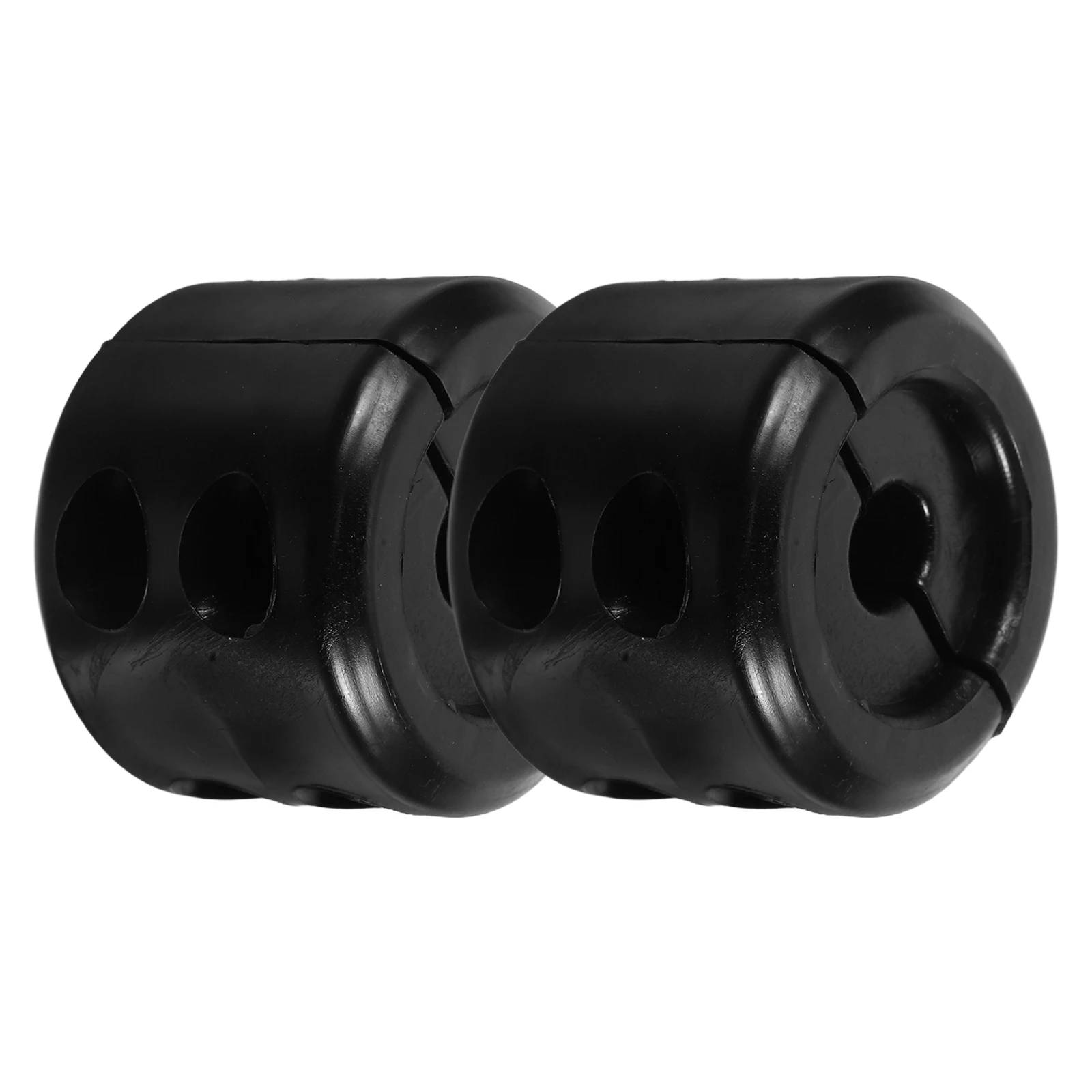 

2pcs Stopper Rubber Cable Hook Line Protector Towing Synthetic Rope Durable Universal Compatibility Outdoor Adventure Dampener