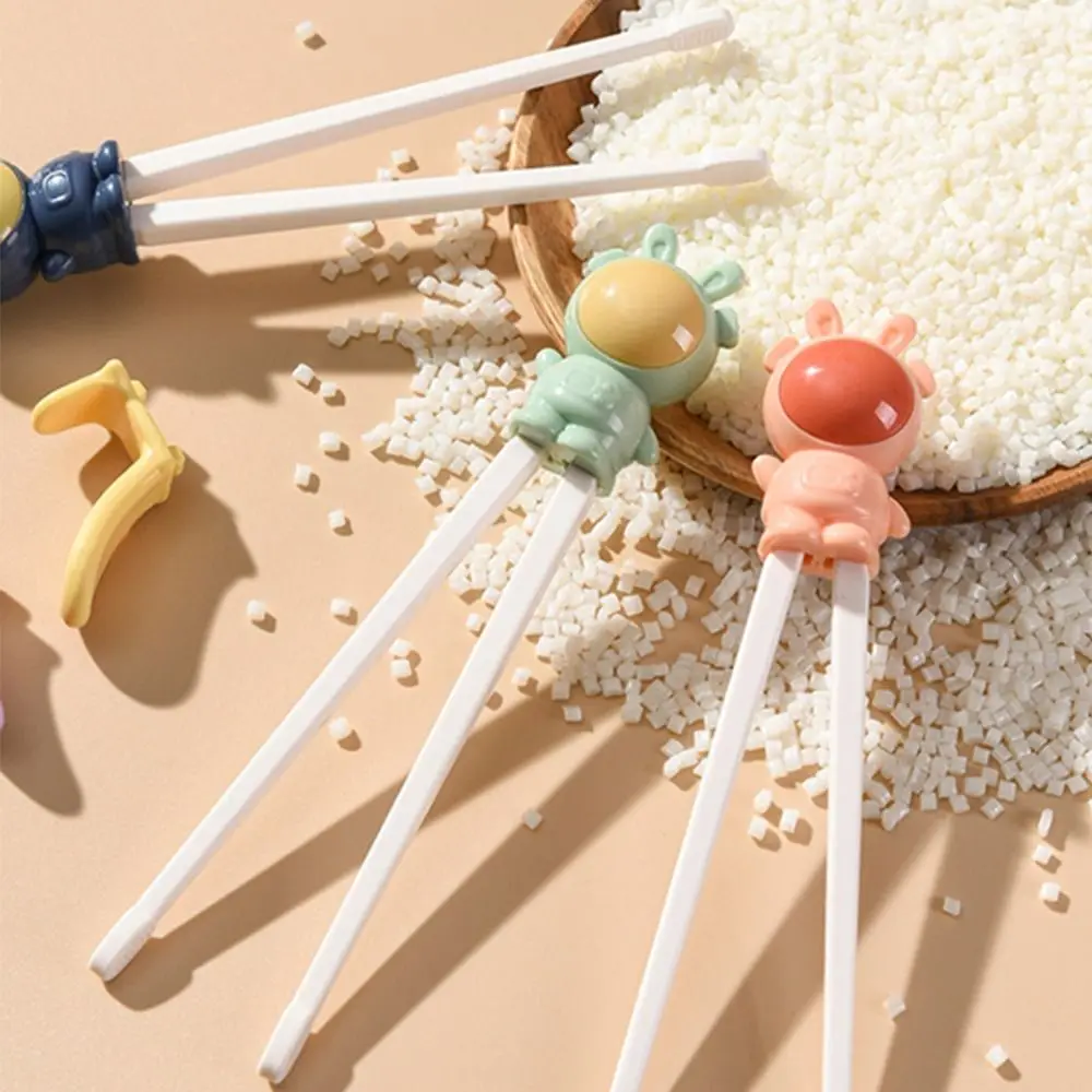 

Anti-slip Cute Food Grade Cartoon Learning Chopsticks Baby Practice Helper Eating Training Tools Children Tableware