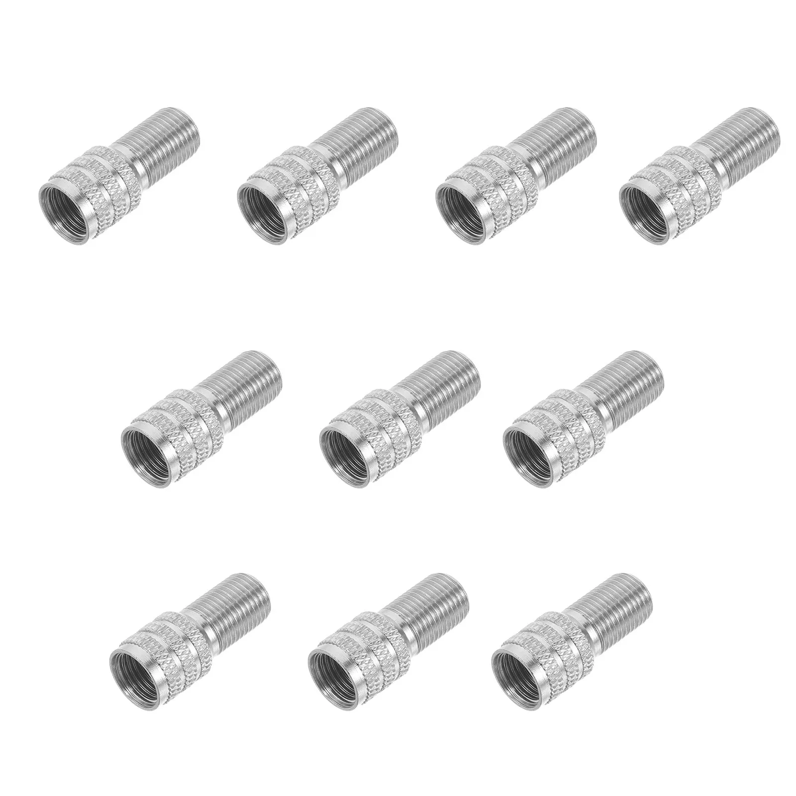 

10Pcs Tire Valve Extender Caps Stem Extension Adapter for Automobile Truck Bicycle Rv Wheelbarrow Easy Inflation and Leak Proof