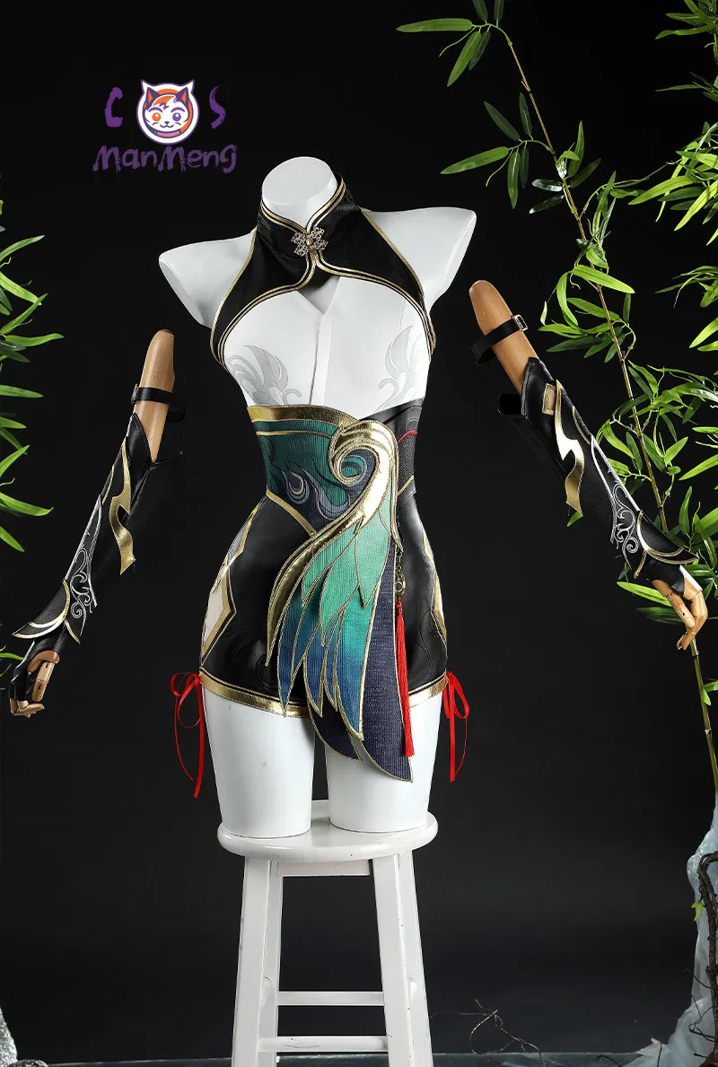 

D.Va Overwatch NARAKA:BLADEPOINT Feria Shen Cosplay Costume Cos Game Anime Party Uniform Hallowen Play Role Clothes Clothing