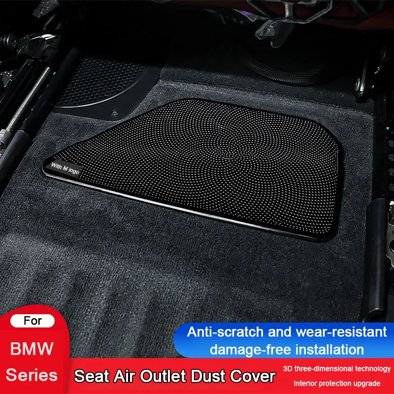 

For BMW 3 5 7 Series 6GT X1 X2 X3 X4 X5 X6 X7 ix3 i5，Car Seat Under Air Conditioning Outlet Vent Dust Plug Cover Trim Accessory