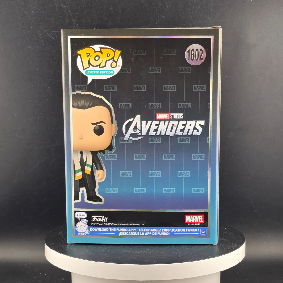 Funko Pop Marvel The Avengers The Infinity Saga Loki Vinyl Figure 1602 Officially Licensed Limited Edition 9500Pcs For Fans Gift
