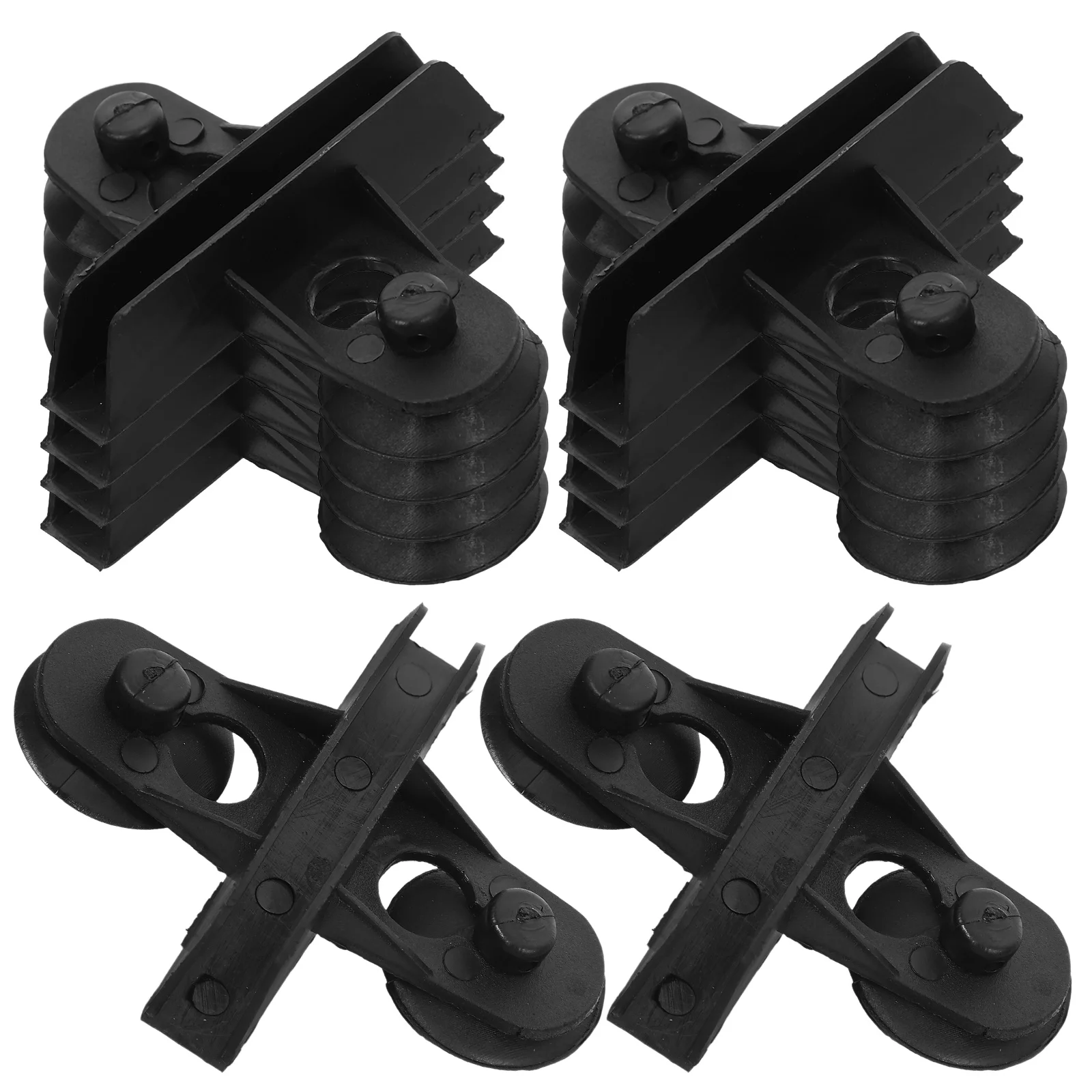 

10pcs Fish Tank Partition Clips Aquarium Isolation Plate Holder Durable Plastic Non Slip Suction Cups Glass Divider ganizer Pet