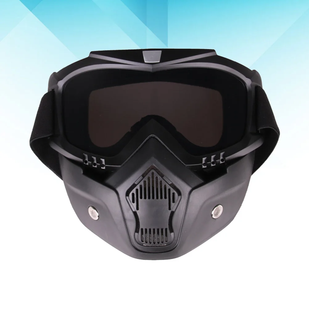 

Charcoal Grey Ski Snowboard Goggles Over Glasses Anti-Fog Adjustable Strap Face Mask Compatible Outdoor Sports Riding