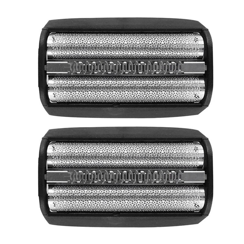 2X Replacement Foil Screen + Frame For BRAUN Razor/Shaver Series 30B 310 330 340 5746 4875 7630