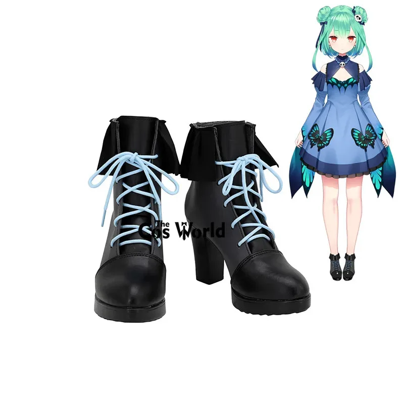 

Virtual YouTuber Hololive VTuber Uruha Rushia Customize Anime Cosplay Shoes Boots