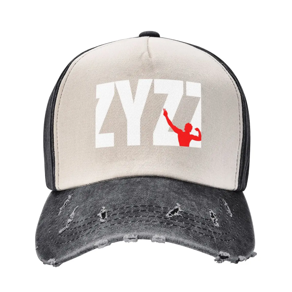 Zyzz Text Sickkunt Gym Bodybuilding Motivational Aesthetic Veni Vidi Vici Design Baseball Cap