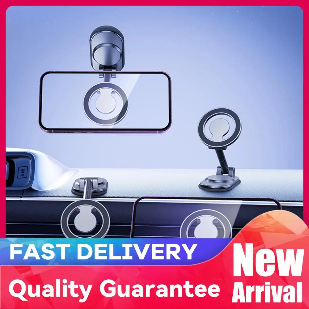 

For Magsafe Magnetic Car Dashboard Cellphone Mount Stand Foldable Car Mount Universal Fit for iPhone & Android Smartphones