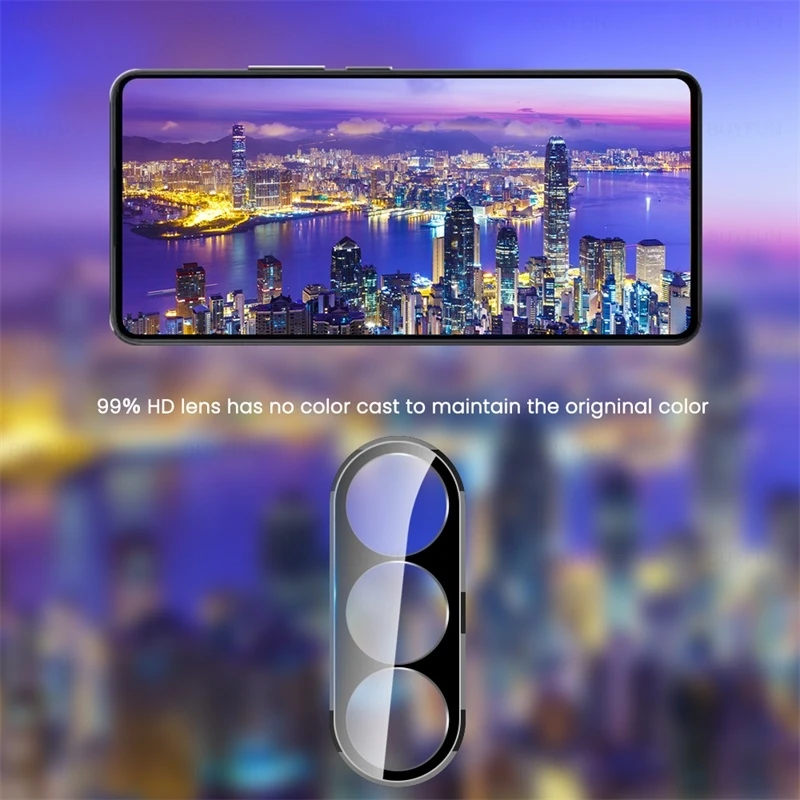 1Pcs 3D Curved Camera Protector Case For Samsung Galaxy Z Fold 8 Ultra 5G 9H Glass Lens Cap
