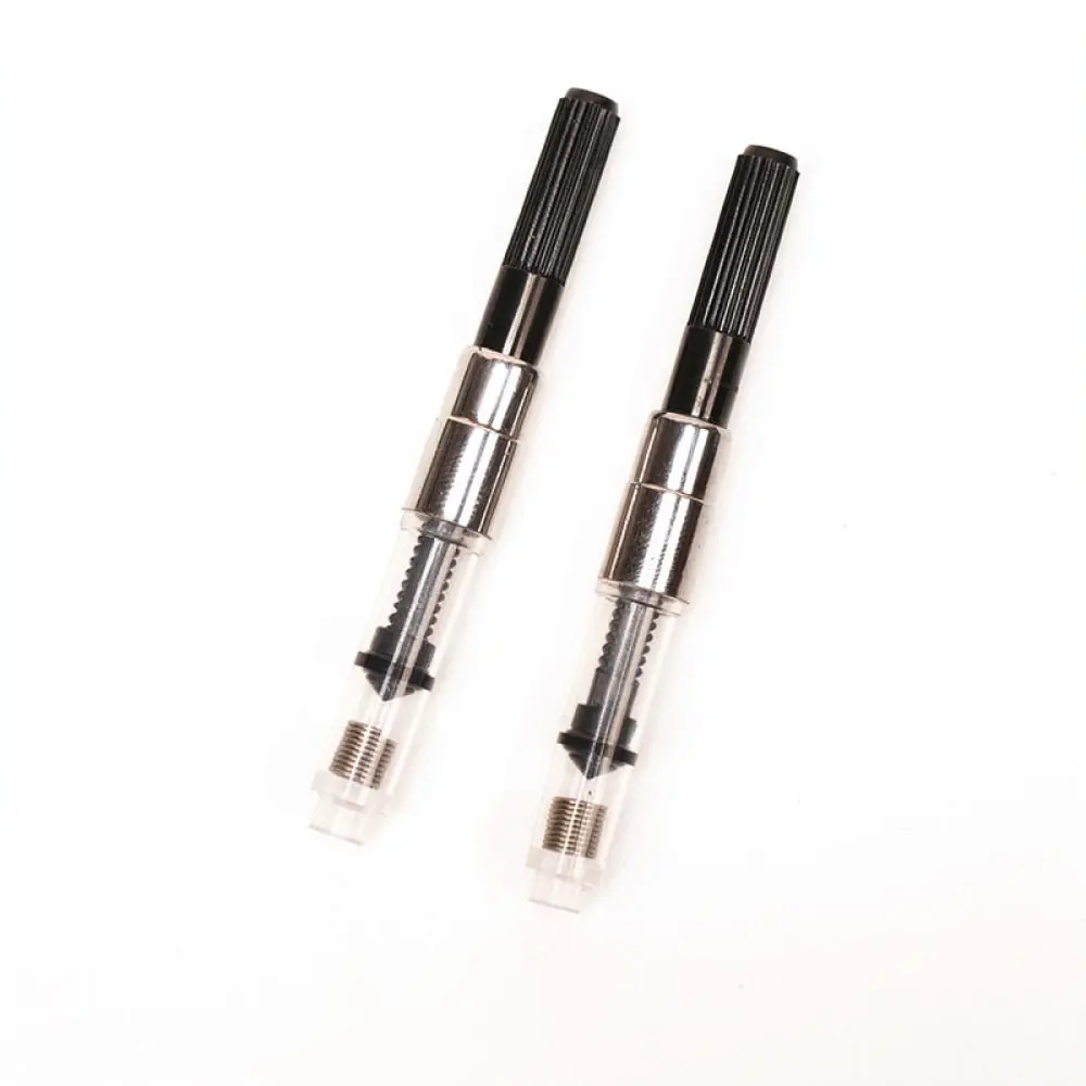 Fountain Pen Ink Converter Piston Filler 2.6mm 3.4mm Standard Bore Replacement Stationery Office Writing Accessory