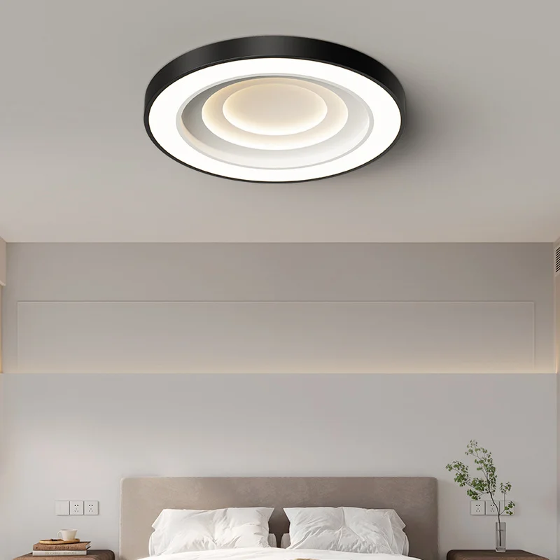 

2023 Bedroom Ceiling Light Living Room Circular Square LED Ceiling Lamp Modern Minimalist Study Lighting Fixtures Zhongshan Made