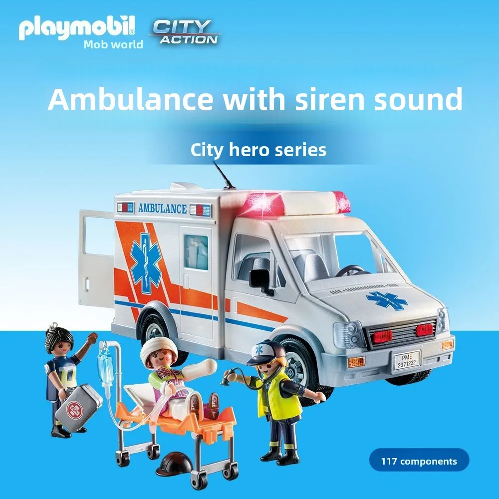 

Playmobil Children's 120 Ambulance 71232 Children's Ambulance Simulation Model