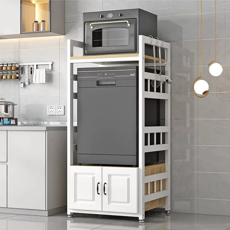White Metal Rack Corner Spices Storage Pantry Bakery Display Holder Cutlery Trinket Prateleira De Parede Kitchens Accessories