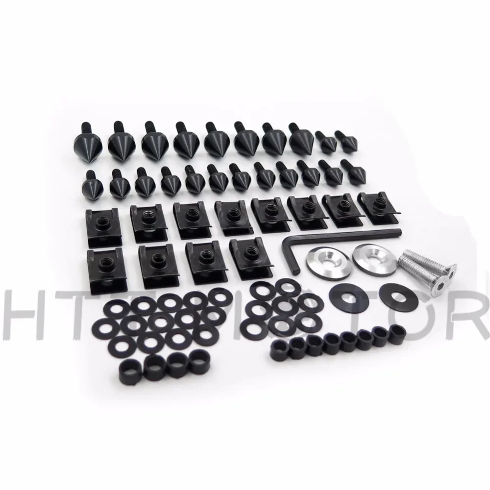 

Spike/Flat Fairing Bolts Kit for 1998-2002 Kawasaki Ninja ZX6 ZX6R 1998-2003 ZX9R Aftermarket Motorcycle Accessories & Items