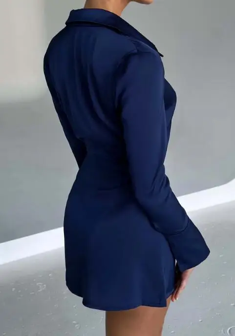 

Sexy Elegant Temperament Women's High-End Long Sleeved Short Skirt Dress Women's Clothing Autumn/winter 2025 Female Clothing