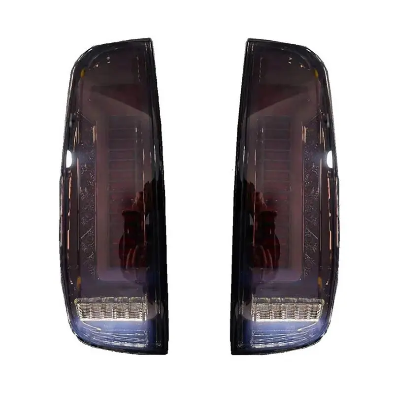 2PCS Car Turn signal Lamp LED Tail Lights For Nissan Navara D40 Frontier 2005 - 2015 Automobile Rear Lamps Brake LED Taillights