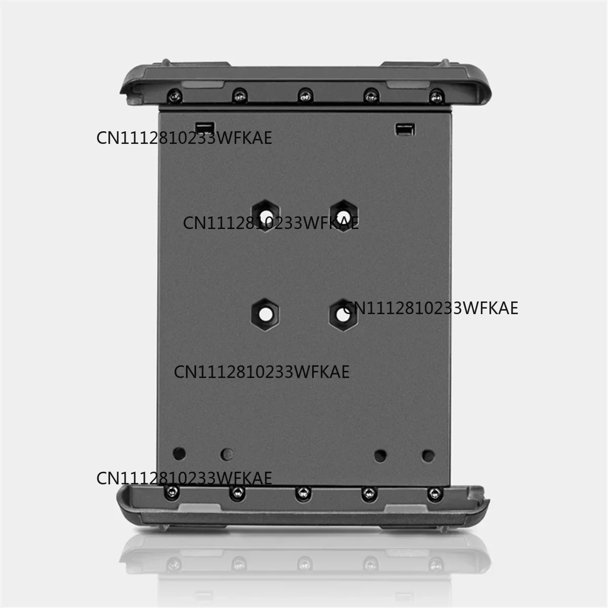 Trendy! Data Terminal Tablet Back Clip Motorcycle Outdoor Riding GPS Bracket Suitable for 7-Inch to 8-Inch Tablets