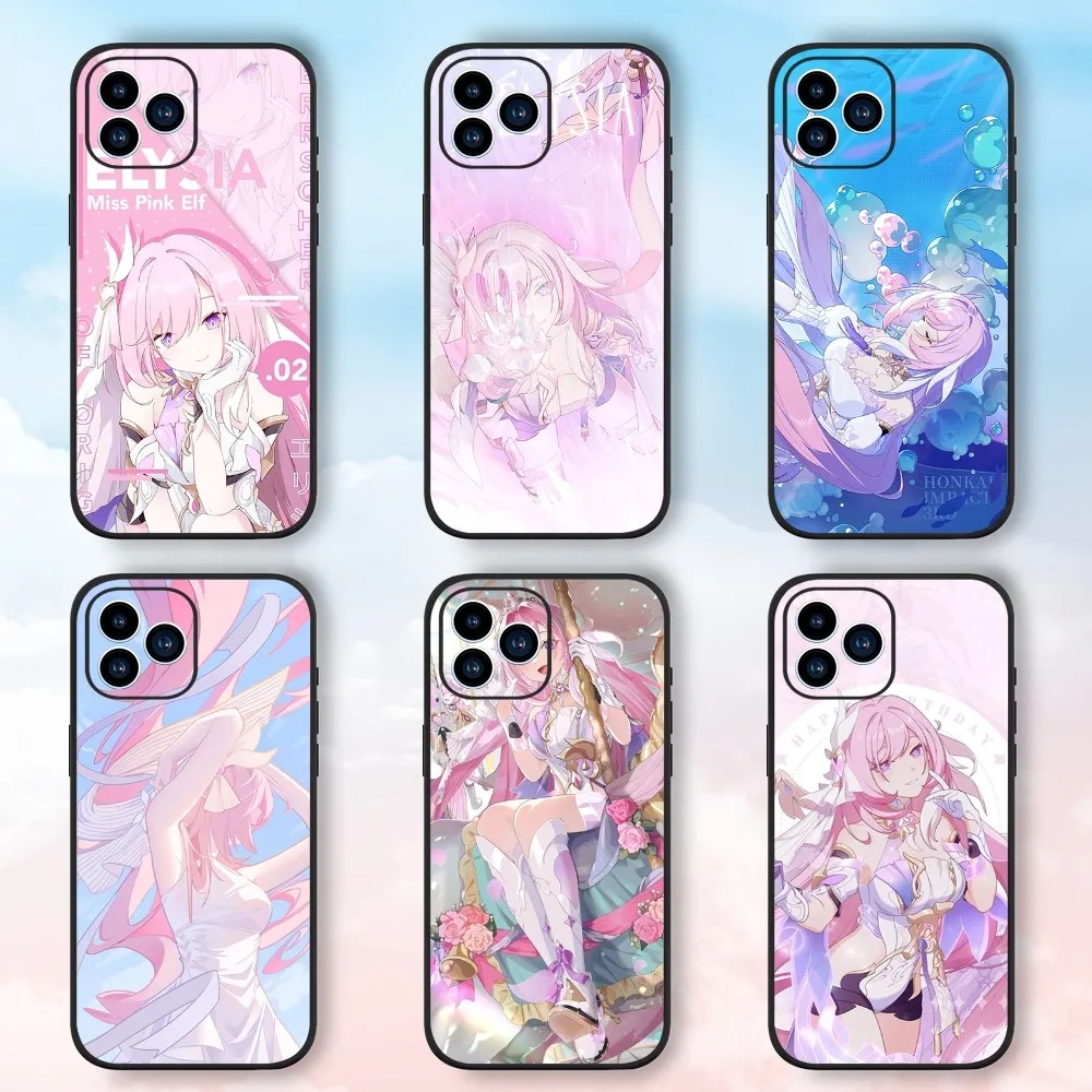 Honkai Impact 3rd Elysia Houkai Phone Case For Samsung Galaxy A51 A71 A41 A21S A11 A03S A12 A32 A52 5G Silicone Cover