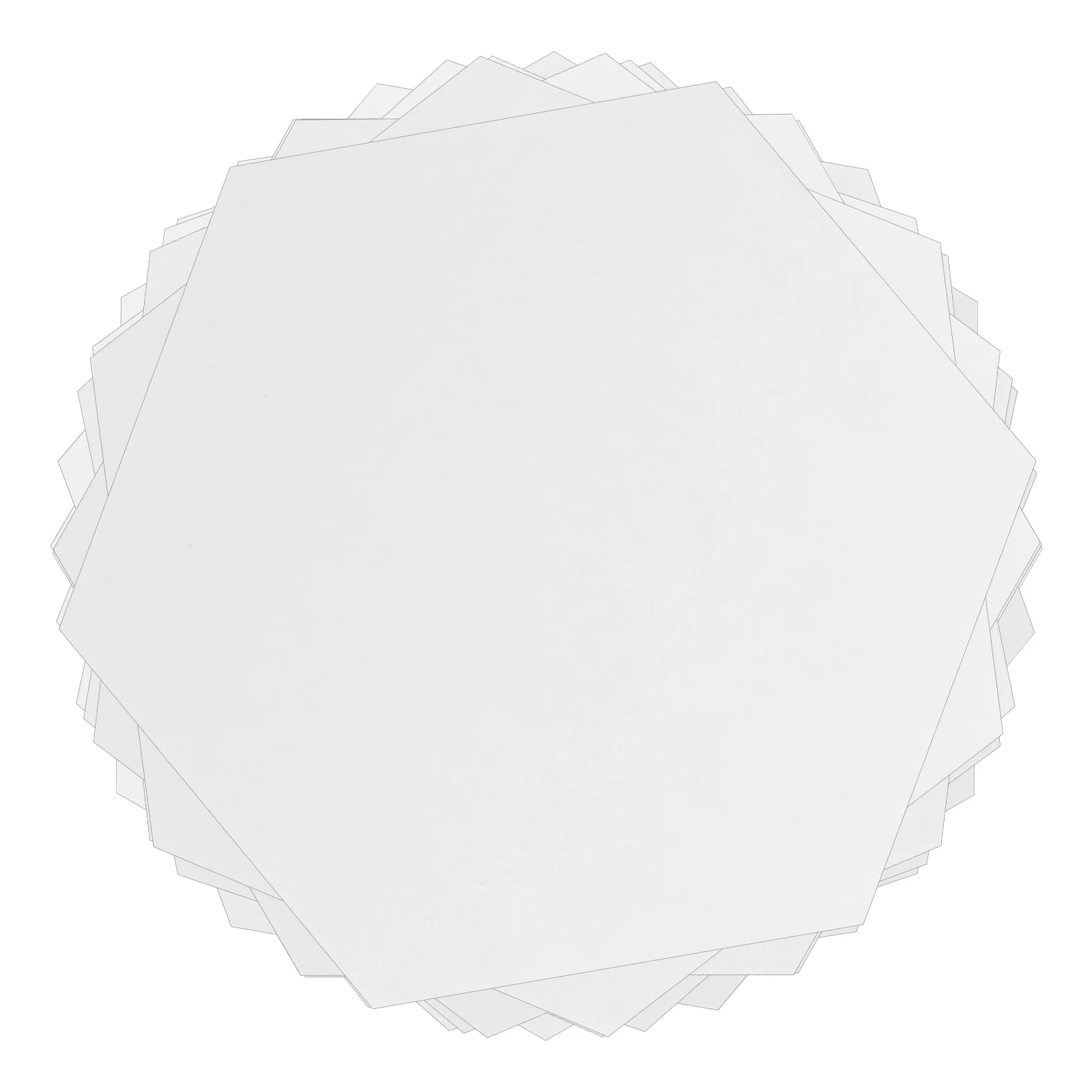 100pcs Paper Board Tools Quilting Templates Piercing Patterns Sewing Patchwork Paper Molds Craft Supplies For Diy Home Clothing