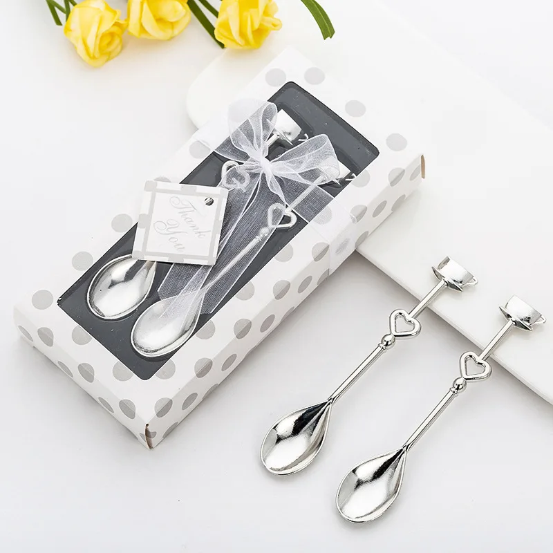 

Stainless Steel Couple Coffee Spoon, Creative Party Return Gift, New and Unique Small Gifts