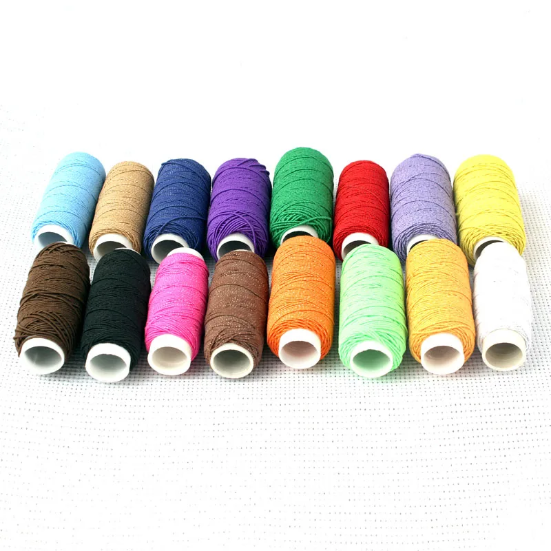 16 color  0.5mm elastic line ultra-fine / skirt wrinkled bottom line / color elastic rope / round elastic band / rubber band