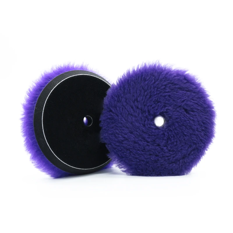 DETAILING 3/5/6 Zoll Polierset Wollfilz Polierpads Wollrad Autopflege Polierpads für Autopolitur Reparatur Kratzer – Detail 7