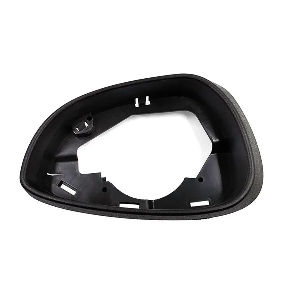 Para ford fiesta mk7 2009 2010-2017 espelho retrovisor do carro chuva sobrancelha protetor capa à prova de chuva quadro abs espelho peça de substituição