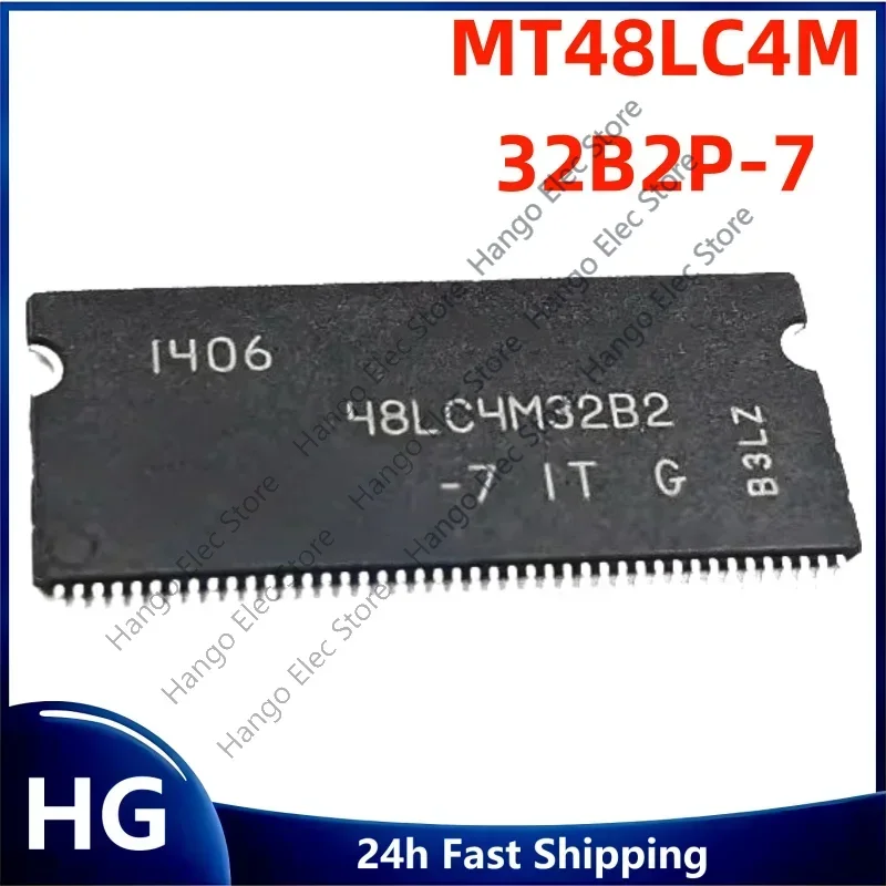 5pcs/Lot   Origi nal brand new  MT48LC4M32B2P-7: G MT48LC4M32B2 MT48LC4M32 MT48LC4M32B2P-7: ITG 48LC4M32B2 TSOP86