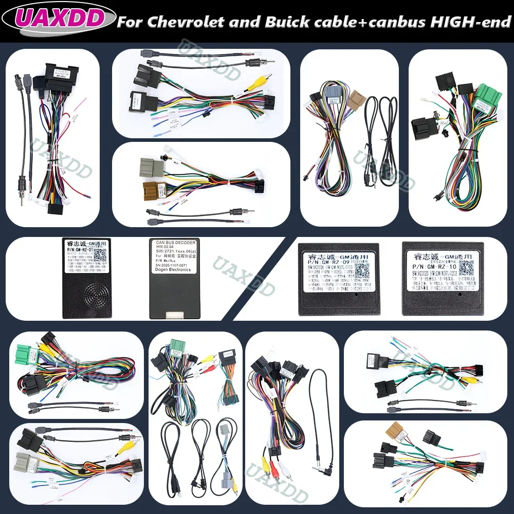 

FOR CHEVROLET BUICK cable harness decoder Cruze Cavalier Malibu Regal SAIL LOVA ORLANDO CAVALIE EXCELLE GX GL8 Matiz canbus box
