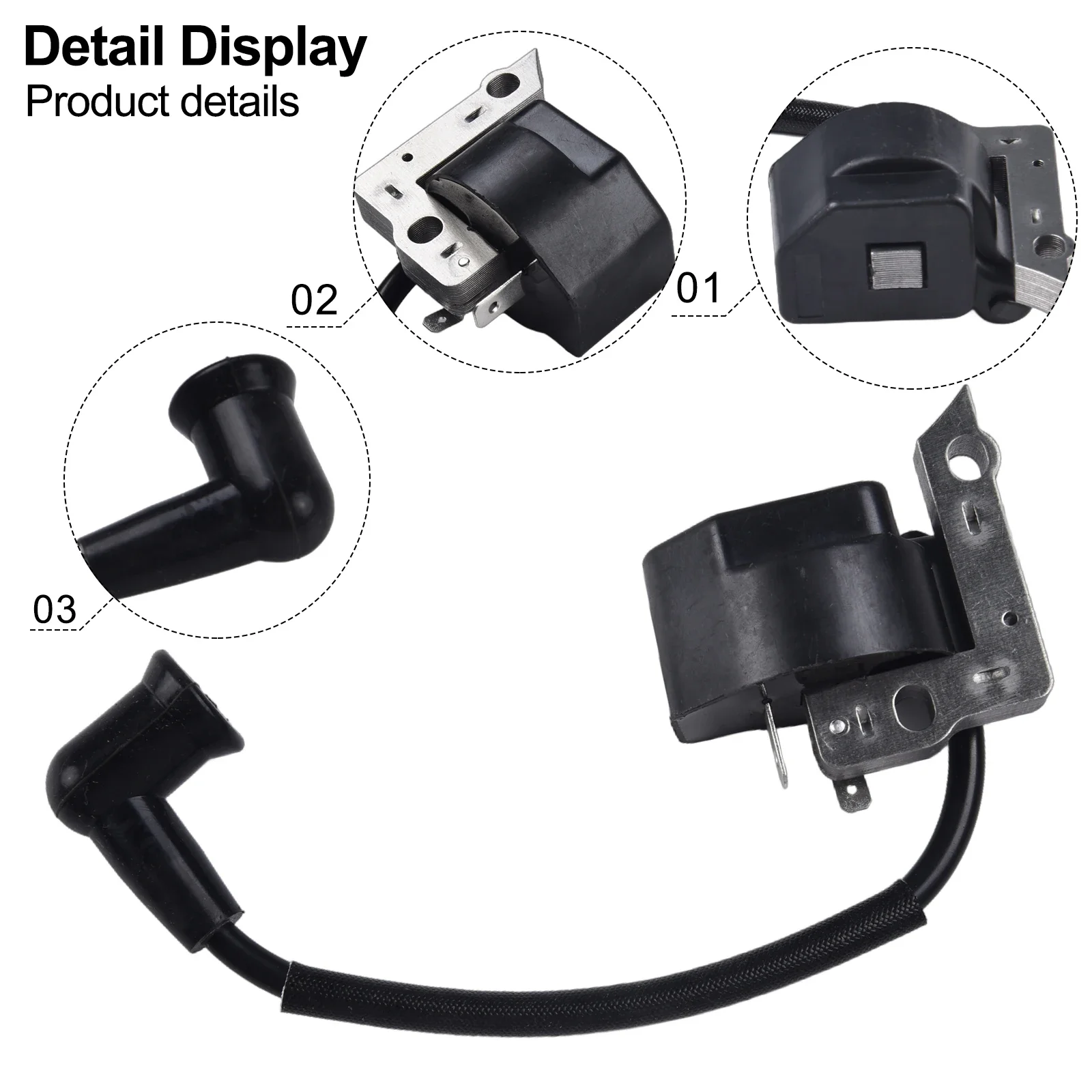 String Trimmer Parts Ignition Coil FS 55 2MIX Brushcutter For Stihl FS 38 2MIX 1309 1311 Outdoor Power Equipment