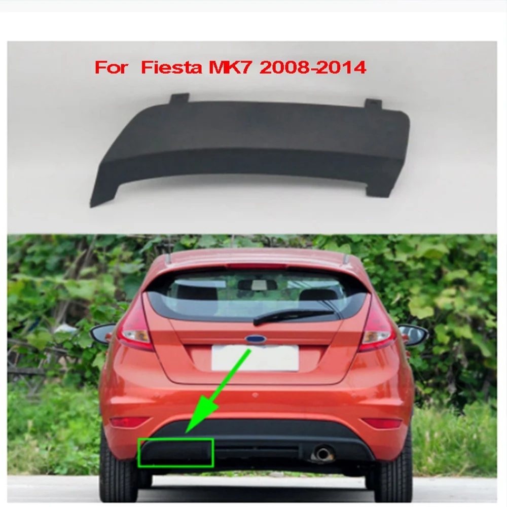 Rear Bumper Tow Eye Hook Cap Cover for Ford Fiesta MK7 2008-2014 8A61-17K922-AB5ZCT