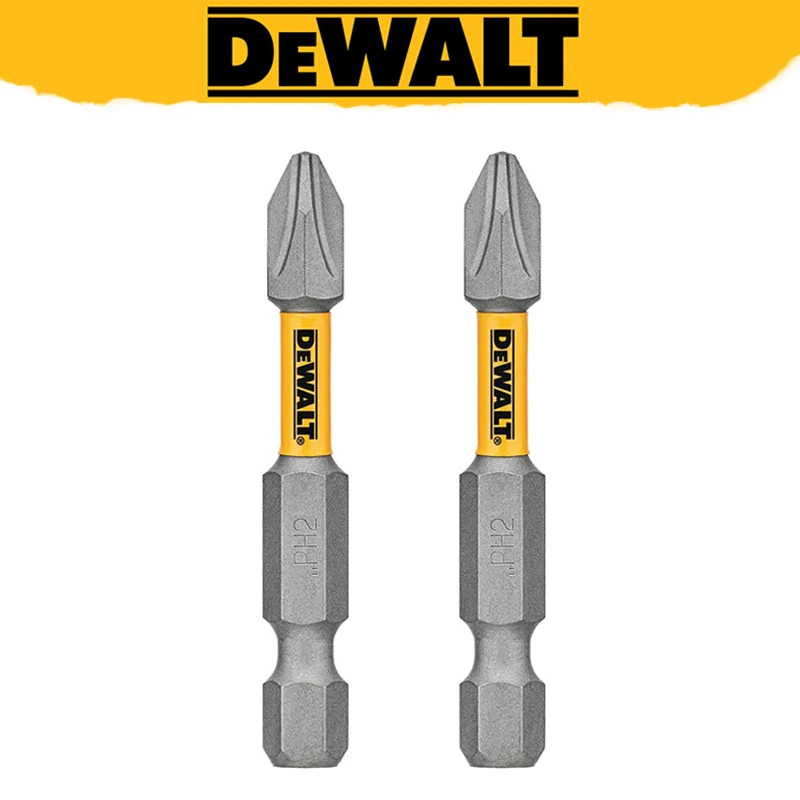DEWALT Original PH2 50 มม.ชุดหัวความแข็งสูงทนทานช่างไฟฟ้าช่างไม้ไขควงเครื่องมือสิ่งที่แนบมา