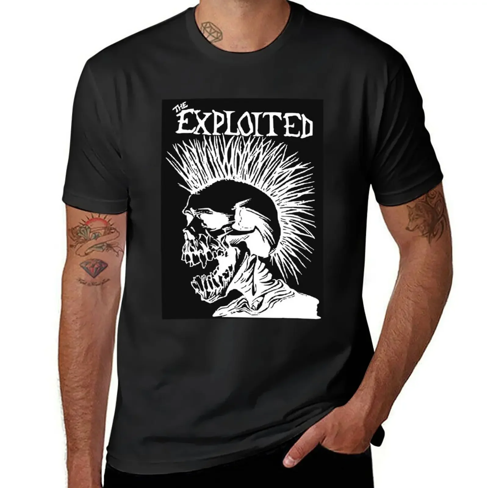 

The exploited band T-Shirt anime stuff heavyweights mens t shirts