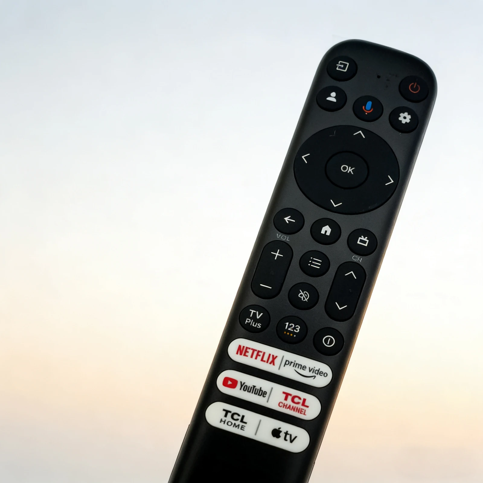 

TCL Google TV Remote, RC813 for Voice Replacement Control, for Android Mini-LED QLED 4K UHD Smart TV, with 6 Shortcut Keys