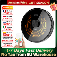 Robot Vacuum Cleaner ABIR X9,Laser Lidar,6500pa Suction,UV Cleaning, Multi-Floor Map,APP Restricted Area,Smart Home Wet Dry Mop