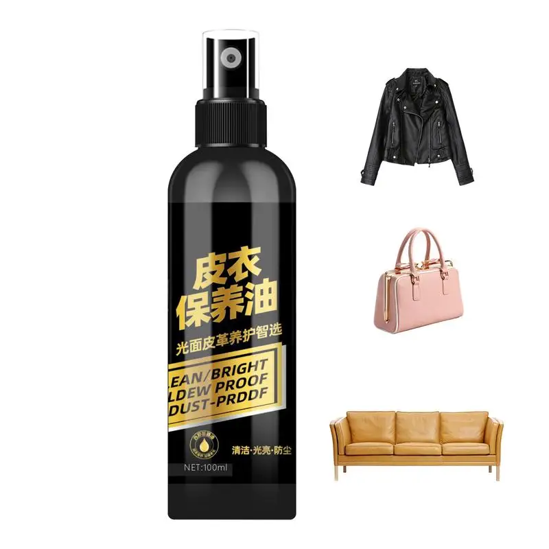 Leather Conditioner Leather Couch Cleaner Leather Conditioner 100ml For Use on Leather Apparel Furniture Auto