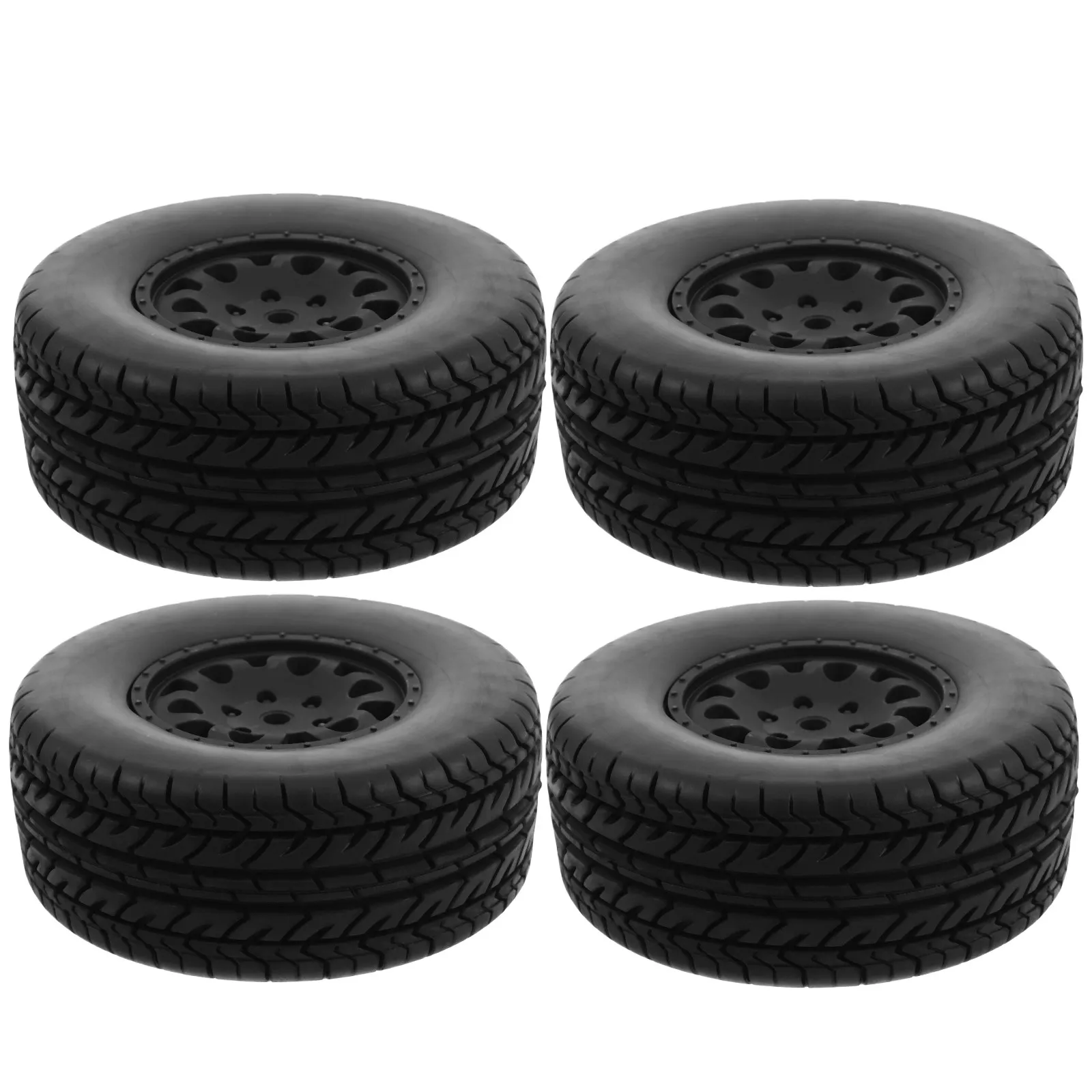 

Rc Remote Control Car Wheels Plastic Replacement Tires Mini DIY Accessories for Small Rc Car Off Road Vehicle Wheel Set